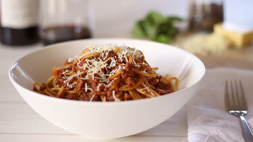 spaghetti bolognese recipe