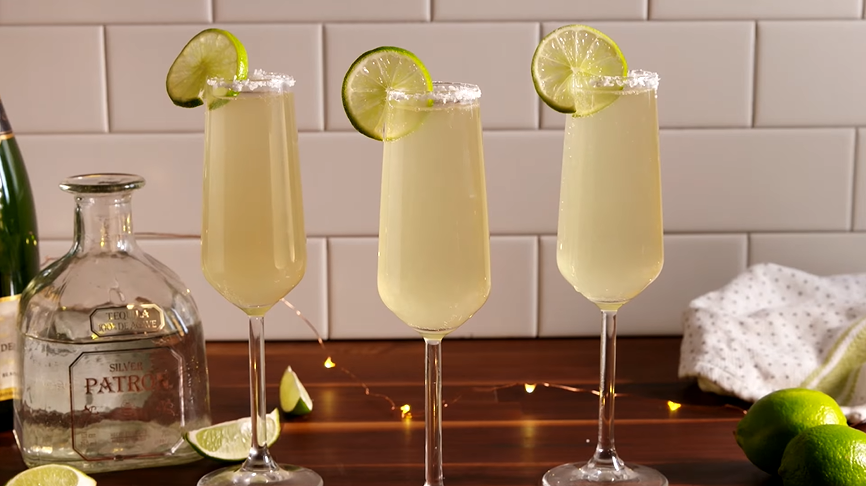 sparkling margaritas (champagne margaritas) recipe