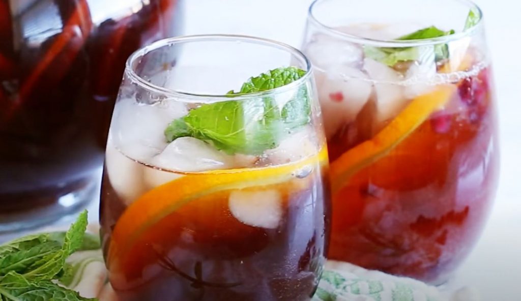 Sparkling Pomegranate Punch Recipe