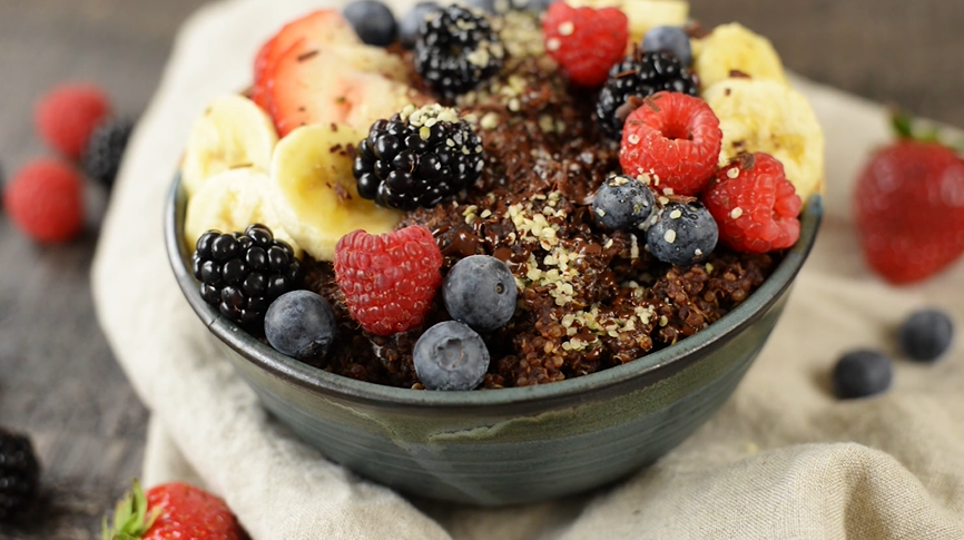 summer quinoa breakfast bowls recipe