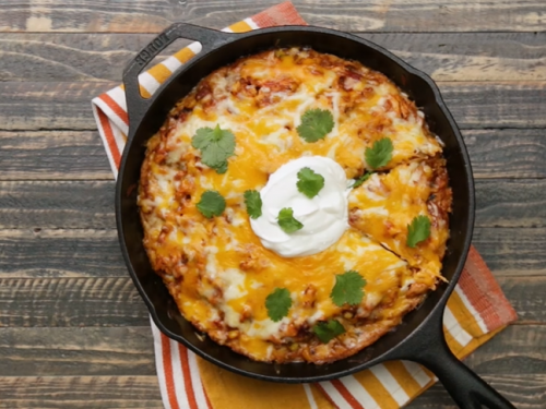tamale pie with chicken, green chiles, and cheese recipe