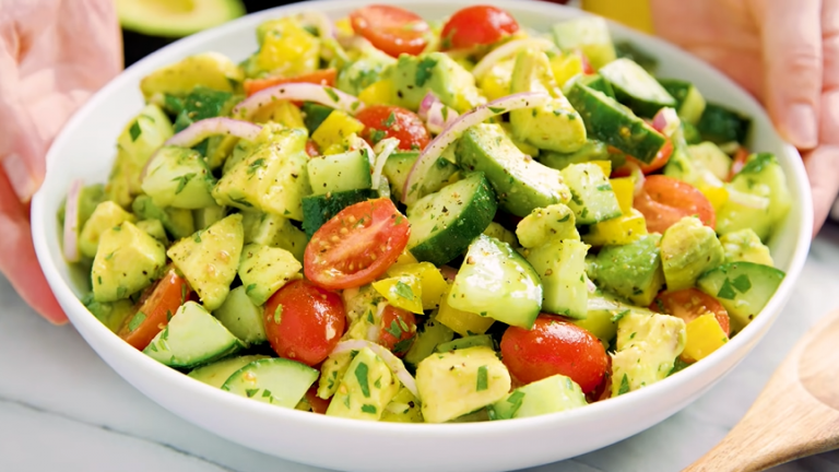 Fresh Avocado And Cottage Cheese Salad Recipe - Recipes.net