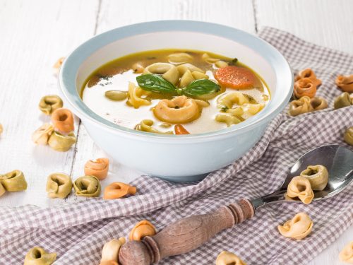 tortellini chicken noodle soup recipe