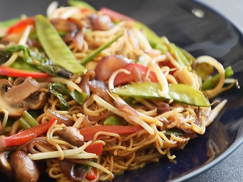 vegetable chow mein recipe