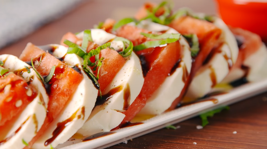 watermelon caprese salad recipe