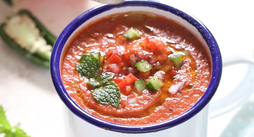 watermelon gazpacho recipe