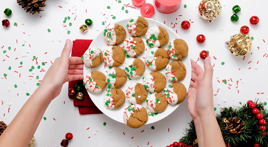 white chocolate dipped ginger cookies recipe
