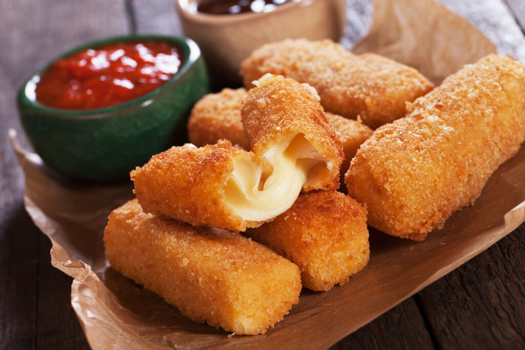 Fried Mozzarella Cheese Sticks Recipe