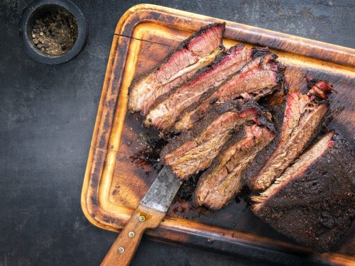 Smoked Steak Recipe, delicious tender and seasoned grilled steak cooked over a pellet smoker