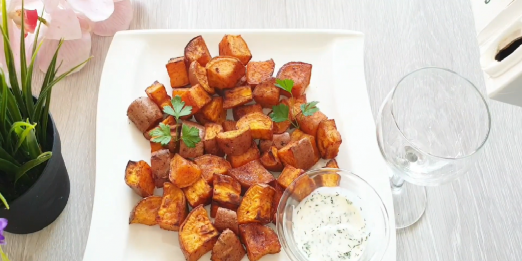 air fryer sweet potatoes recipe