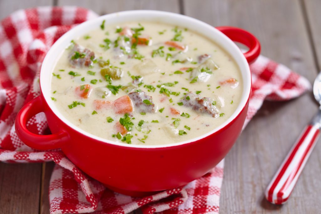 cheeseburger soup recipe