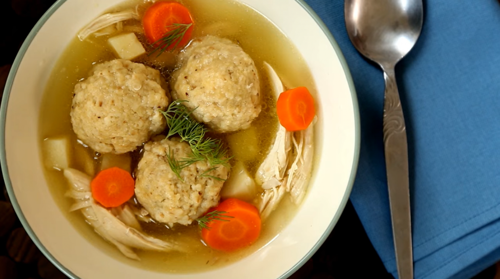 chicken soup with matzo balls recipe