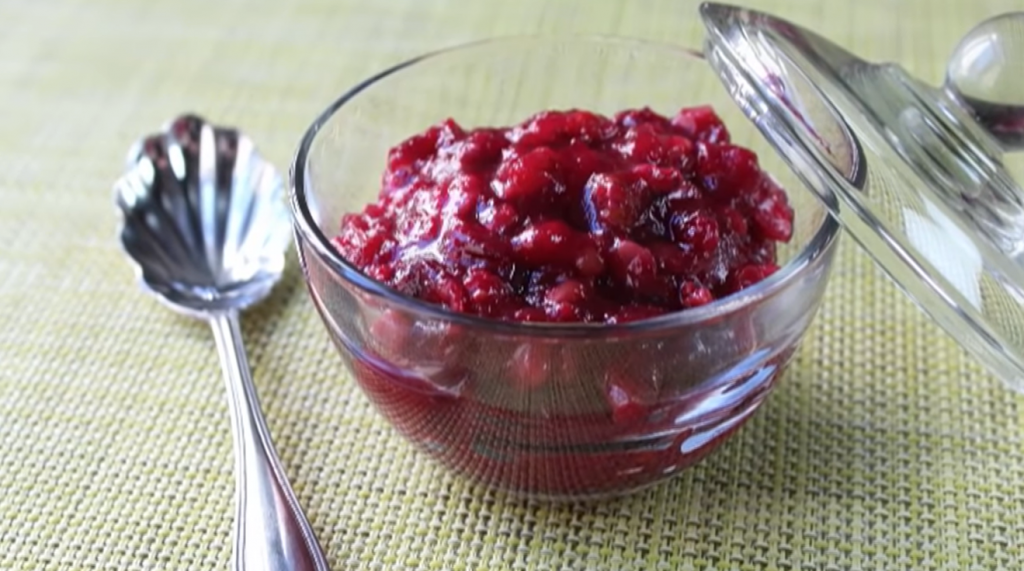 cranberry, clementine, and pumpkin seed conserve recipe