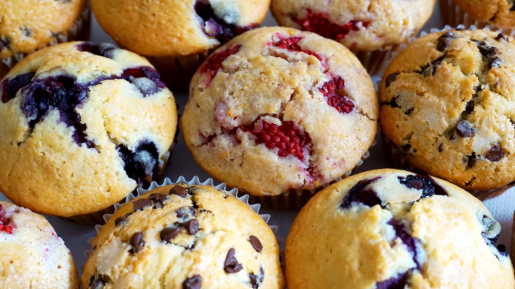 fruit explosion muffins recipe