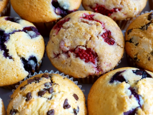 fruit explosion muffins recipe
