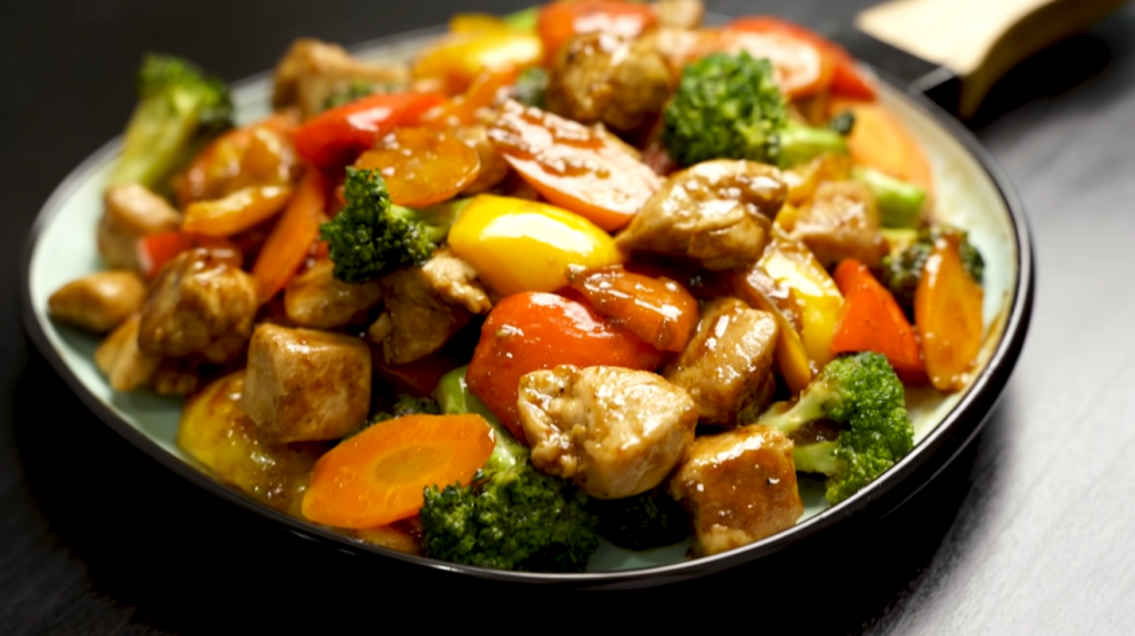 garlic chicken stir fry recipe