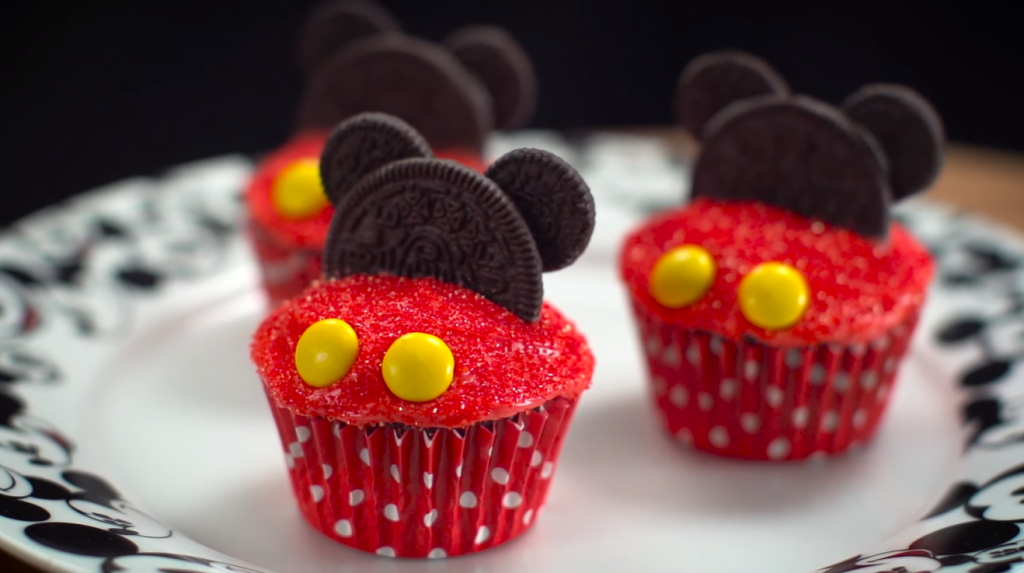 Mickey Mouse Cupcakes Recipe 