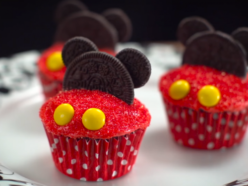 mickey mouse cupcakes recipe