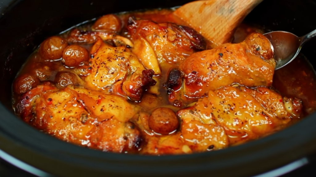 slow cooker orange chicken recipe