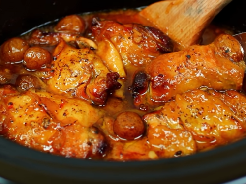 slow cooker orange chicken recipe
