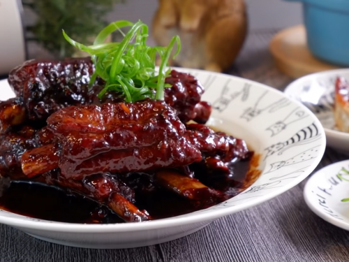 slow cooker sticky asian ribs with sticky sauce recipe