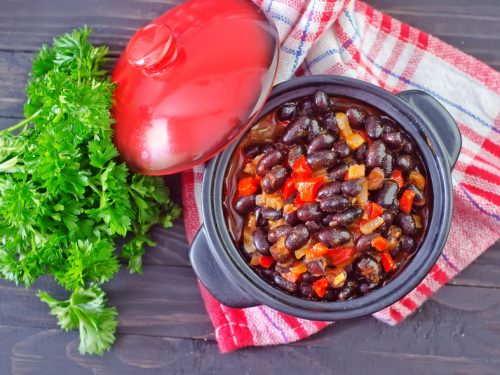 smoky black bean chili recipe
