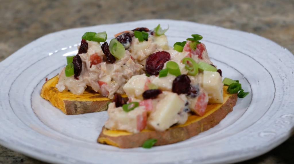 tuna and apple curried salad compote recipe