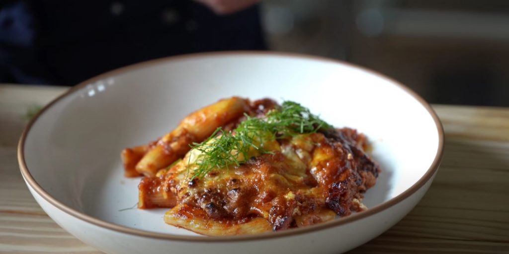 creamy ziti florentine recipe