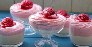 strawberry mousse with white chocolate recipe