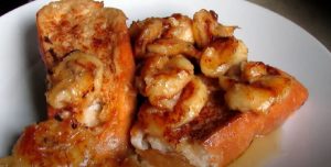 vegan french toast with caramelized bananas recipe